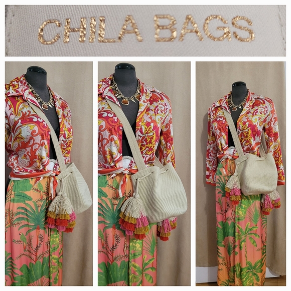 CHILA BAGS Handbags - Woven BEACH Bag / CHILA BAGS